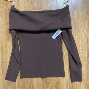 Off the shoulder shirt